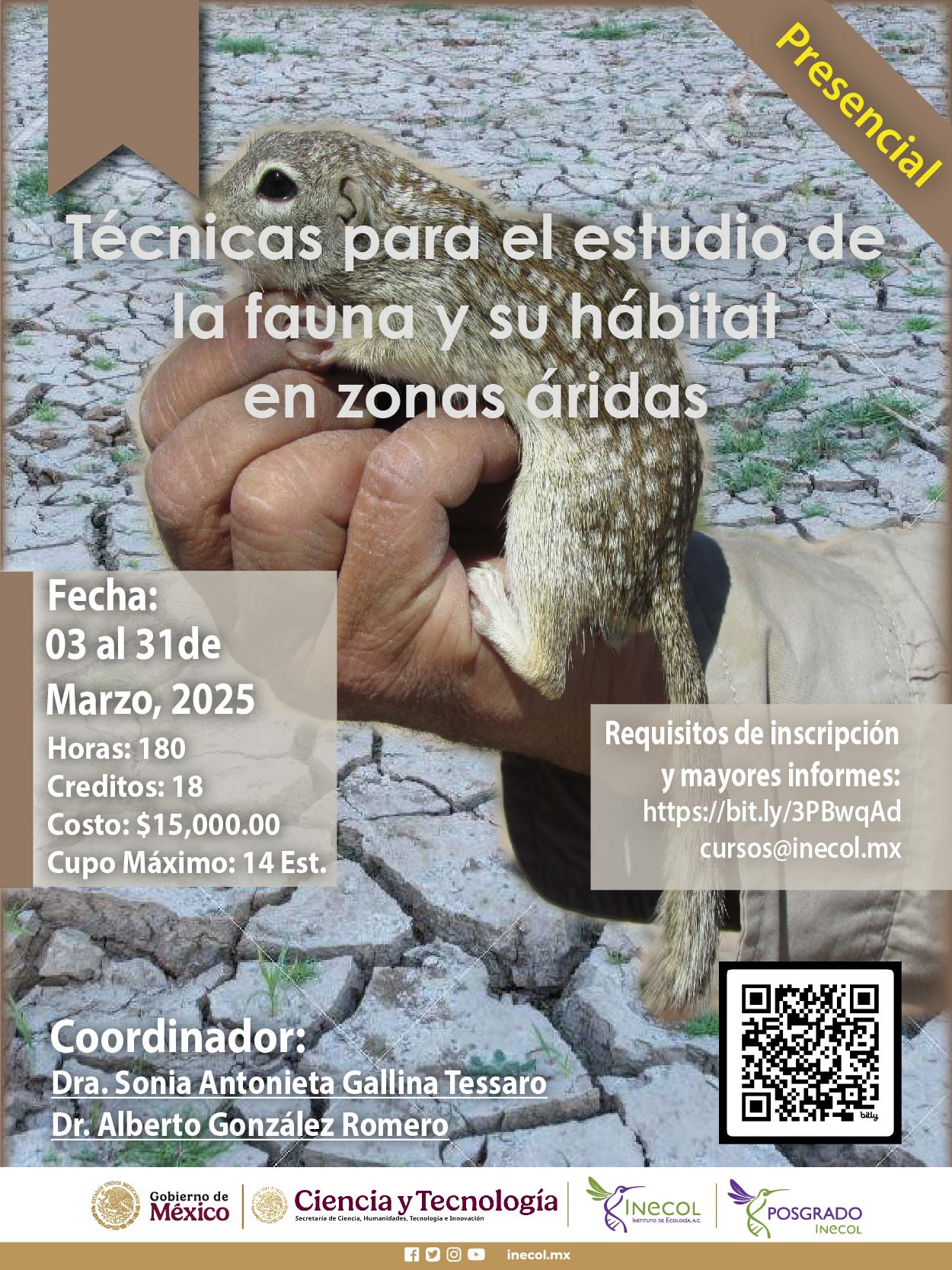 Técnicas para el estudio de la fauna y su hábitat en zonas áridas