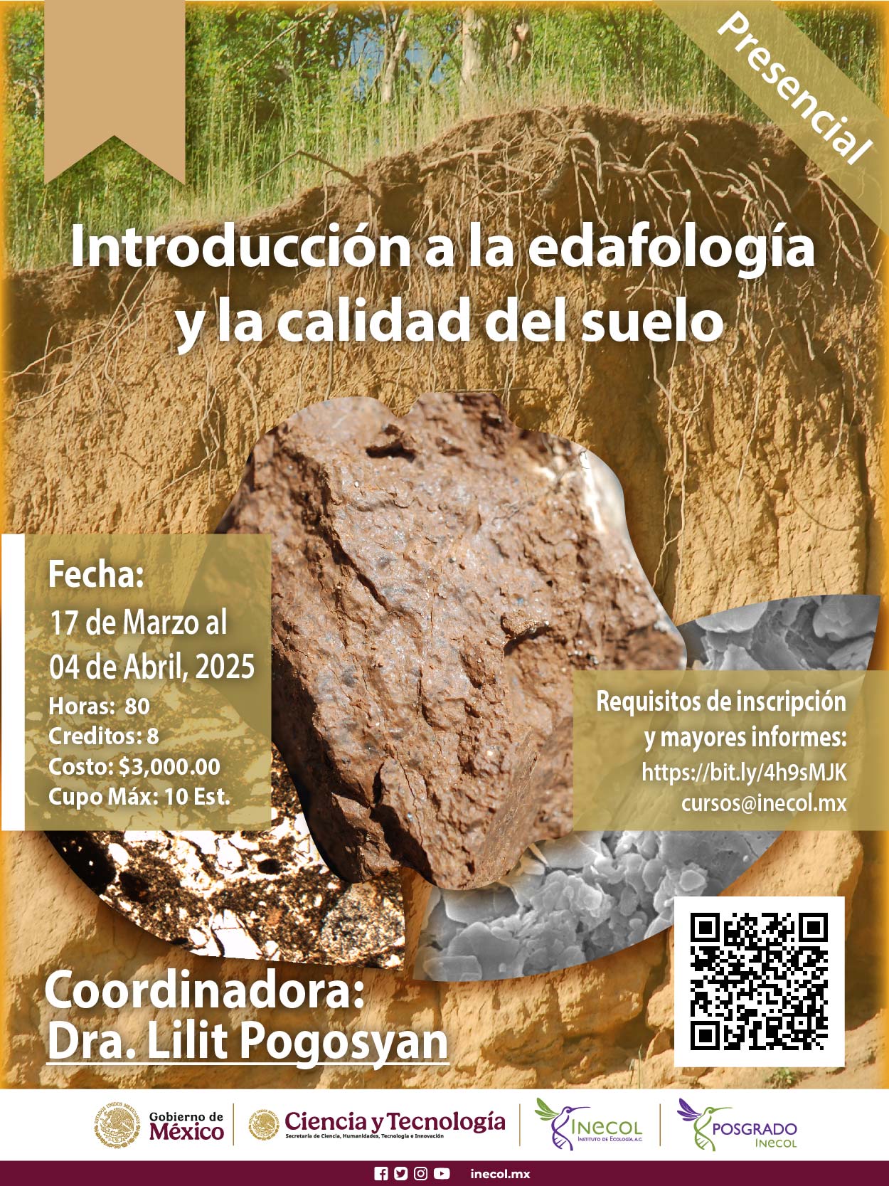 Introducción a la edafología y la calidad del suelo