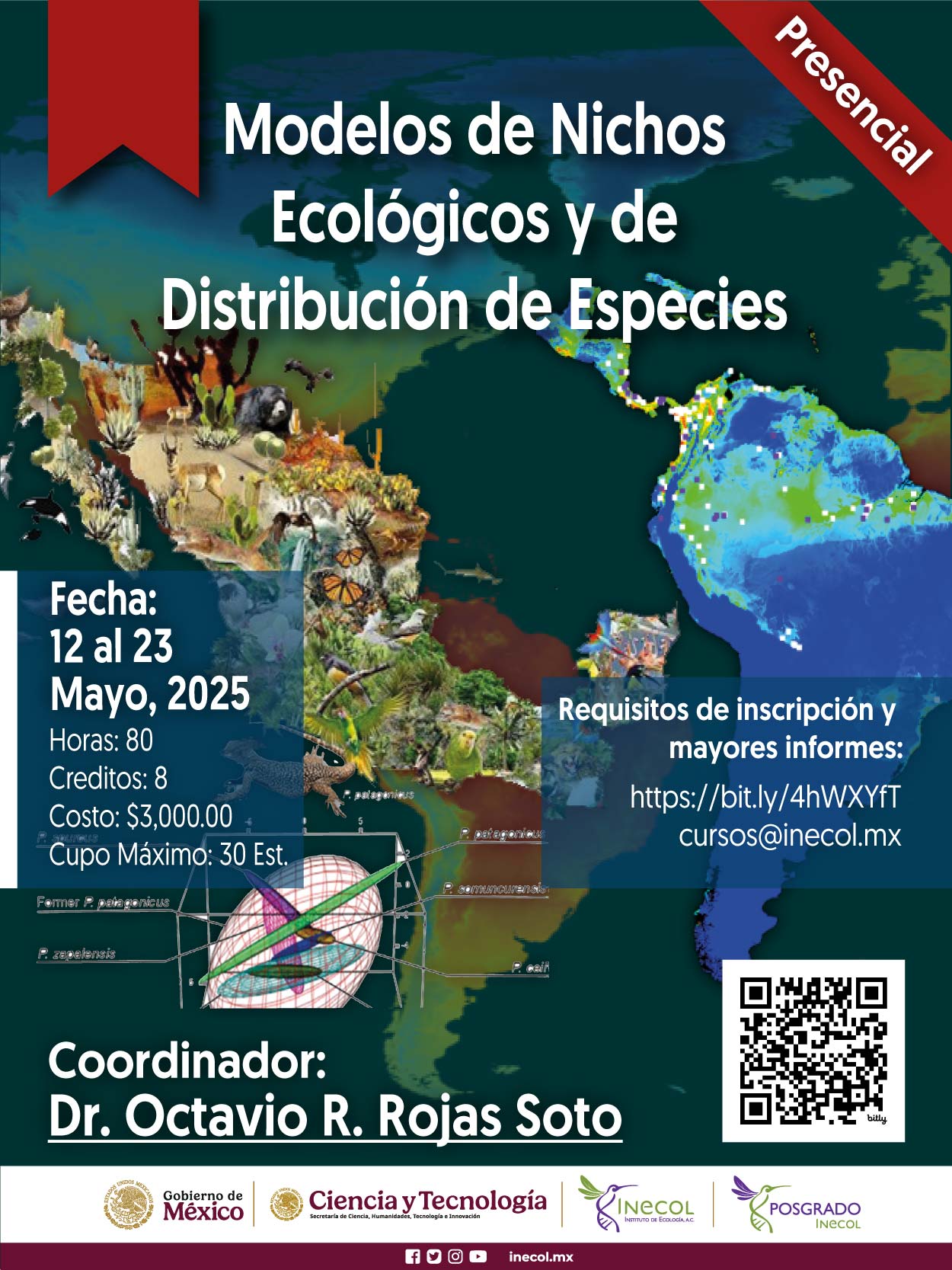 Modelos de Nichos Ecológicos y de Distribución de Especies