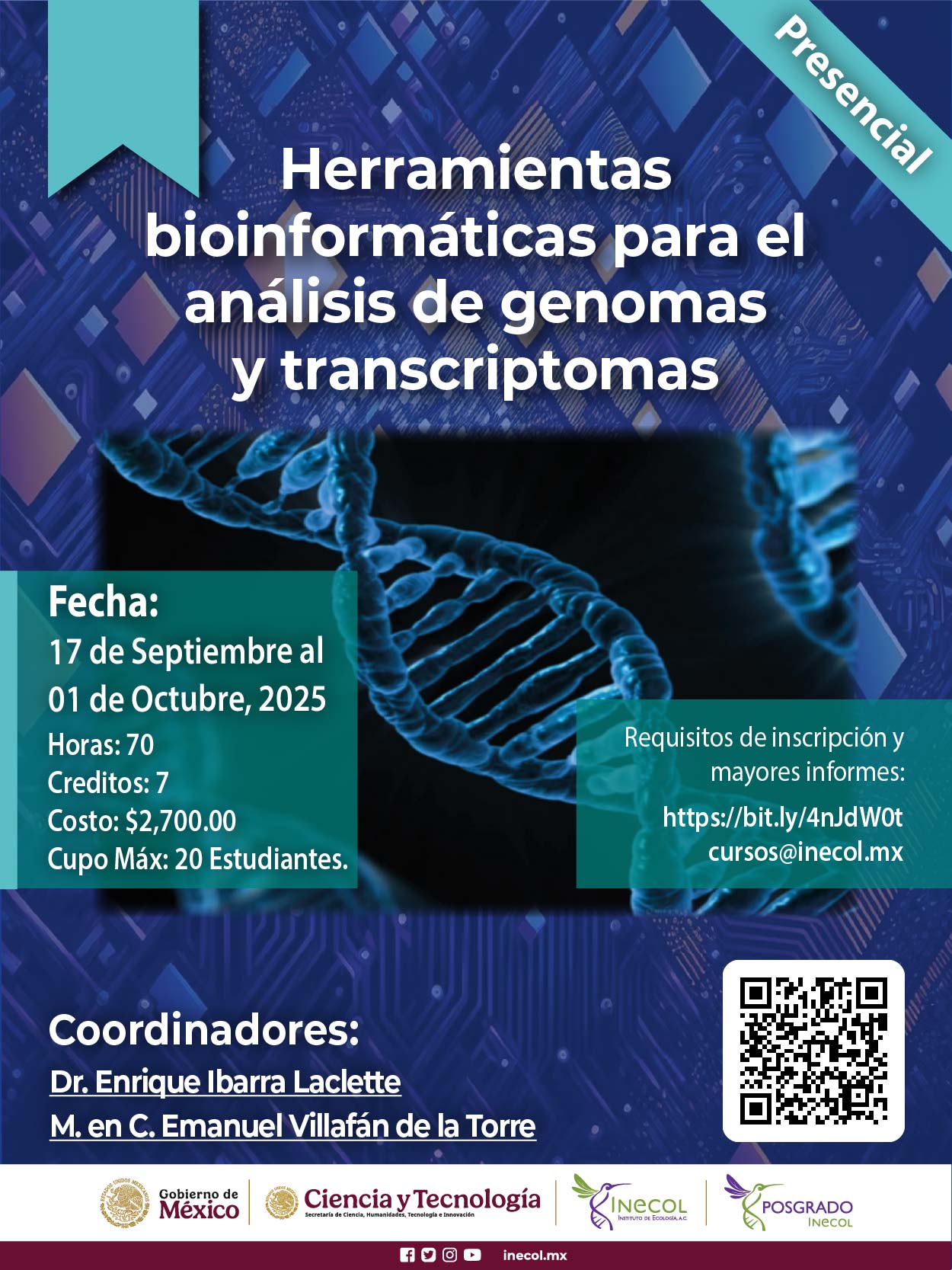 Herramientas bioinformáticas para el análisis de genomas y transcriptomas